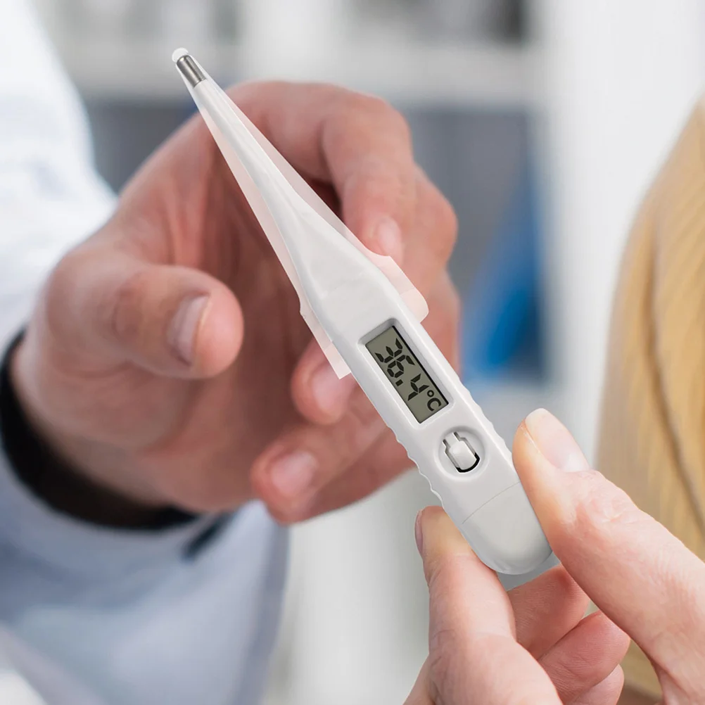 

100pcs Disposable Covers for Pets Digital Rectal Thermometer Probe Protective Film Dog Cat Thermometer Covers Rabbit