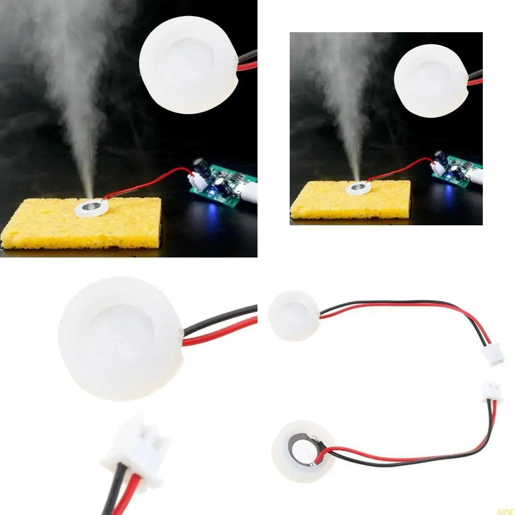 A0NC 16mm humidificador ultrasónico Placa película atomizador cerámica accesorios para hacer niebla