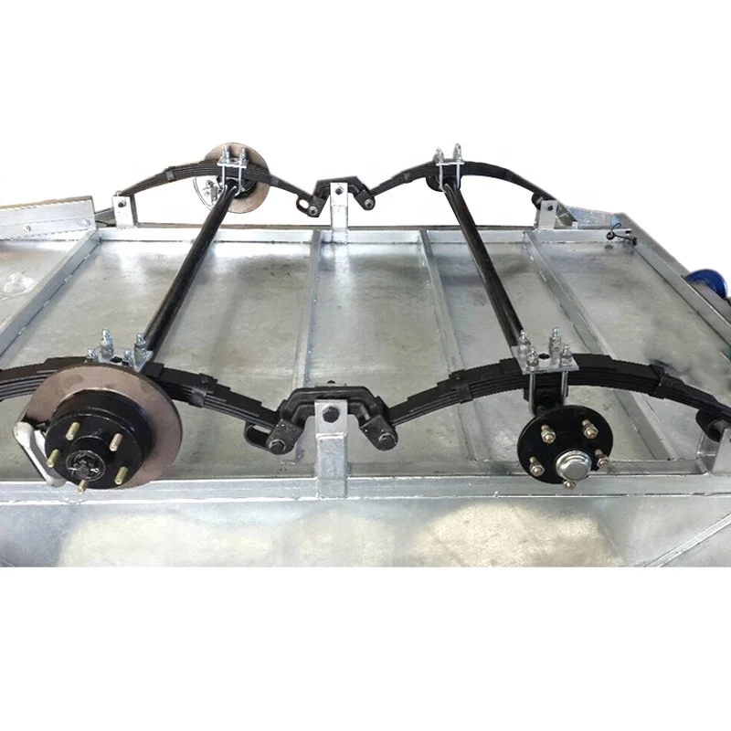 

Australia Market 2000 kg Caravan Trailer Tandem Axle Kits with Roller Rocker Arm Suspension Part