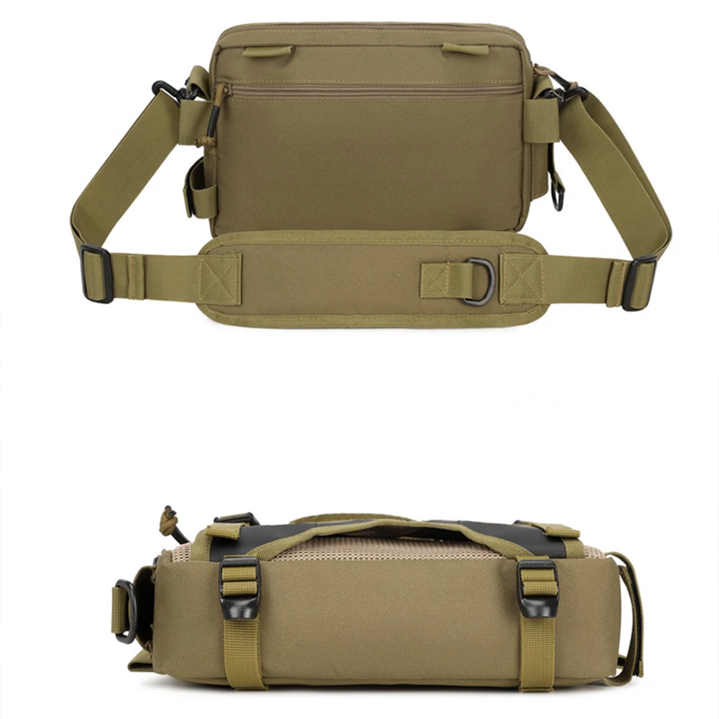 Compact Waist Bag Tacticals With Multi-storage And Large Capacity Main Warehouse Multiple Pockets brown