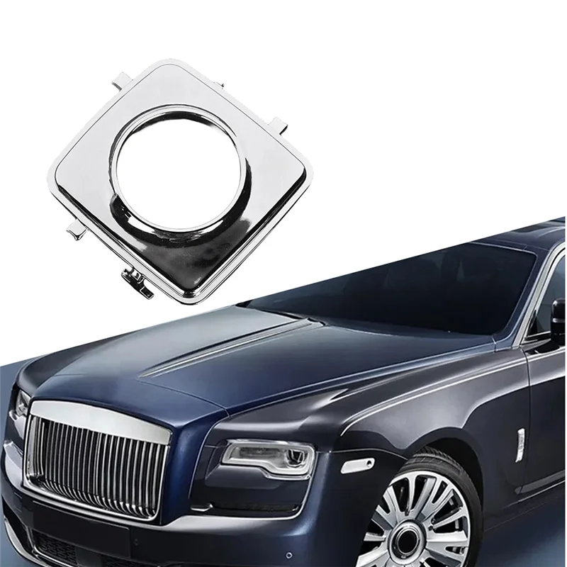 BB-Car هود شعار غطاء الكروم لوحة الكسوة 51137493203 ل رولز رويس شبح الشبح الفجر الجيل الثاني آلهة غطاء أجزاء