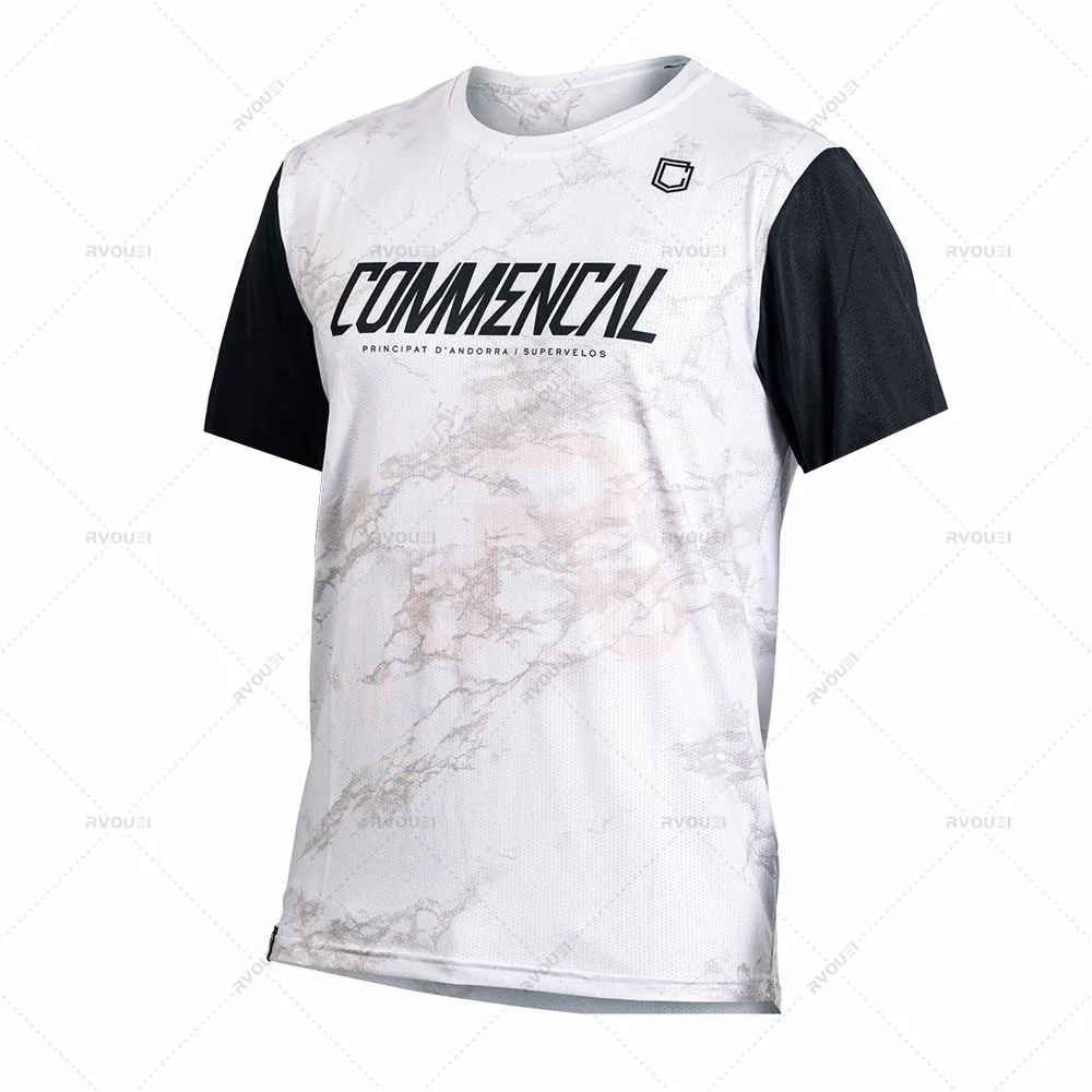 Commencal 2022 Men Cycling Jersey MTB Downhill T shirt Racing Sport Bicycle Shirt Ropa Ciclismo Team Bike Jersey Cycling Wear