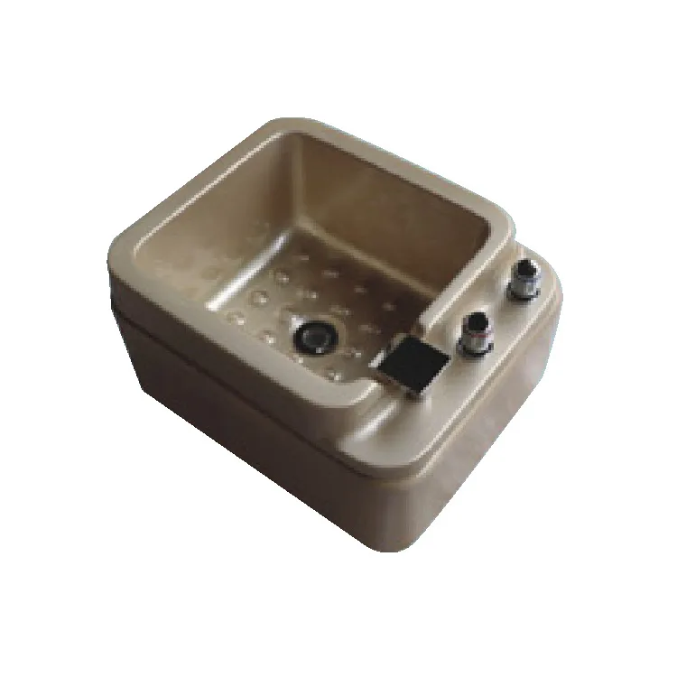 

Производитель оптовая продажа керамический косметический маникюр квадратная акриловая ванна массажный спа-ведро раковина