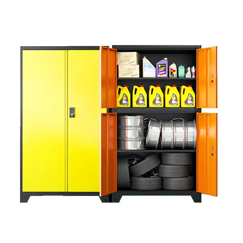 Underground parking space Locker Garage cabinet With lock Fishing rod Tent Moisture-proof and anti-theft Station foot Sundries