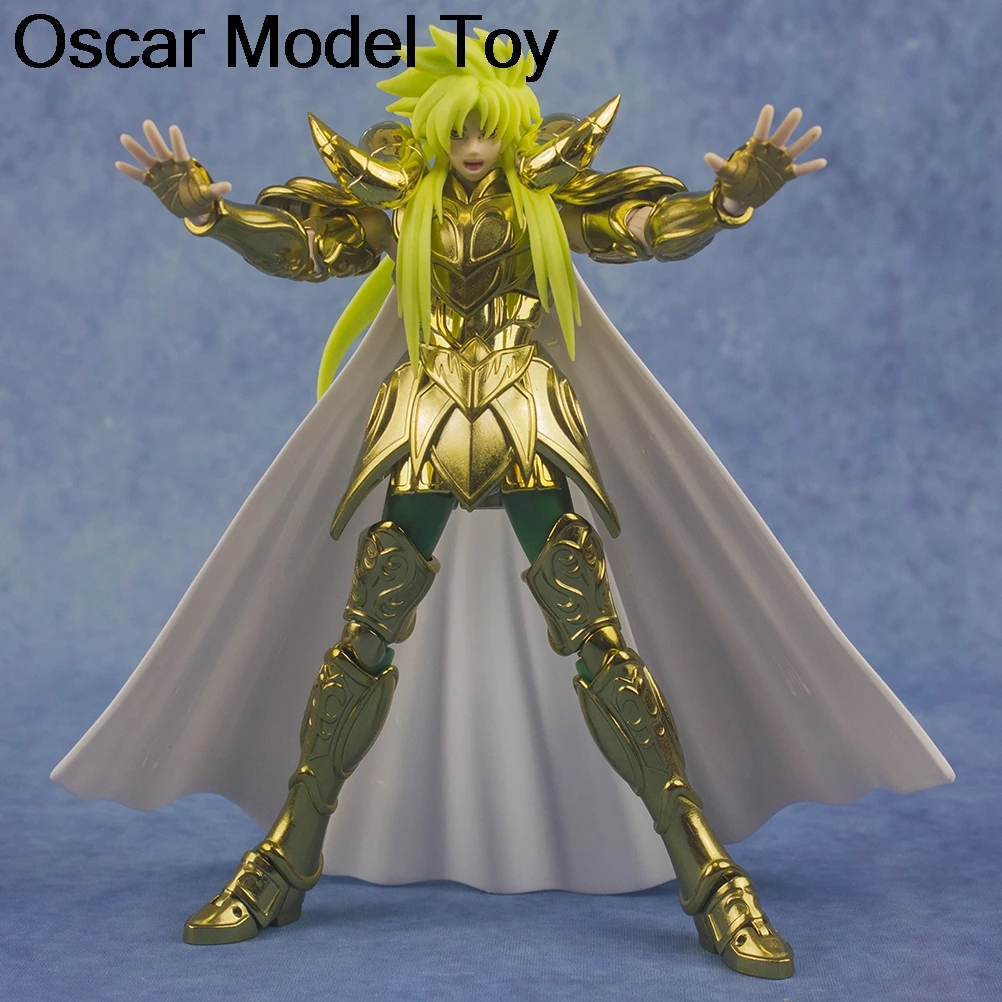 In Stock ST Model Saint Seiya Myth Cloth EX Aries Shion LC THE LOST CANVAS Knights of Zodiac Saint Metal armor Action Figure Toy