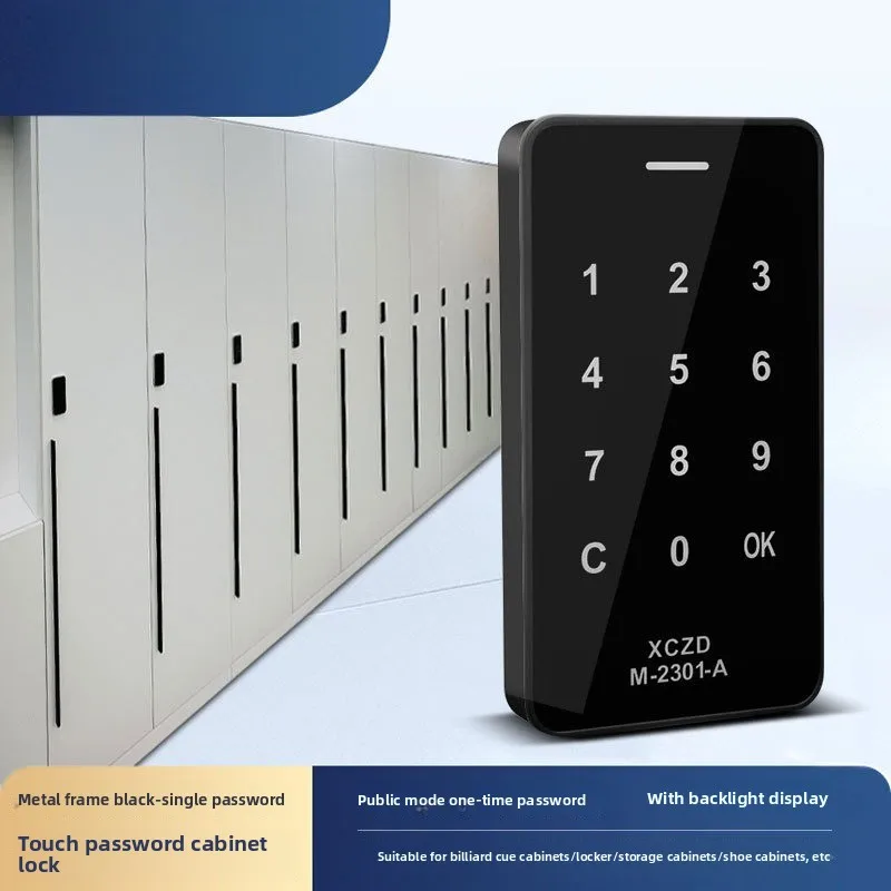 

Billiards Club Cabinets Yoga Studio Gym Wardrobe Lock Shoe Cabinet Electronic Touch Password File Cabinet Lock