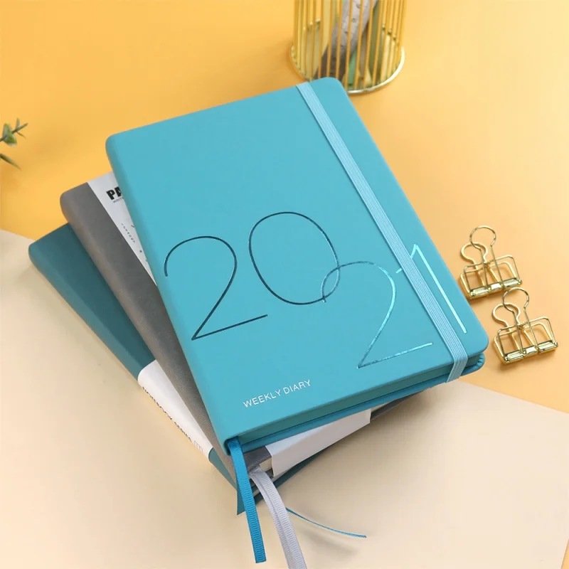 Custom. Custom Hardcover Lederen Dagboek Planner Afdrukken Notebook Printing Service