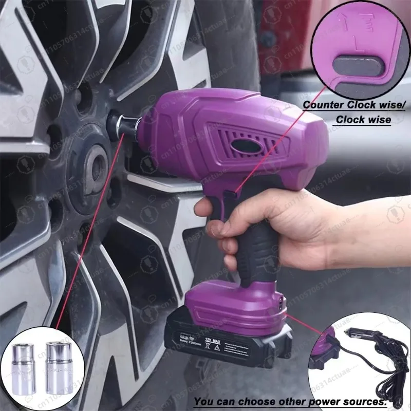 رافعة كهربائية 5T شديدة التحمل 12 فولت مع مفتاح ربط، مجموعة تغيير الإطارات المحمولة لسيارة الدفع الرباعي MPV على الطرق الوعرة #4