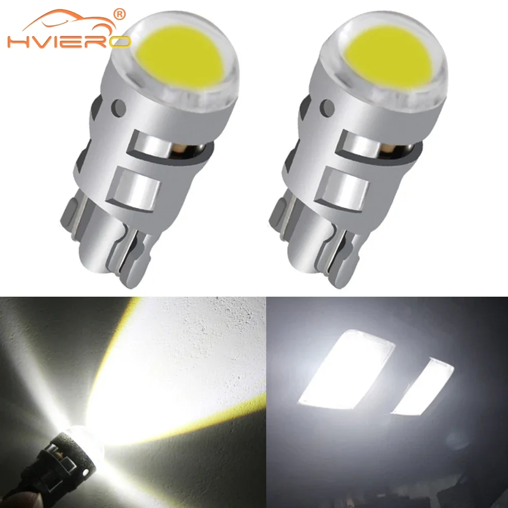 2 шт., Автомобильные светодиодные сигнальные лампы T10 W5W 194 168