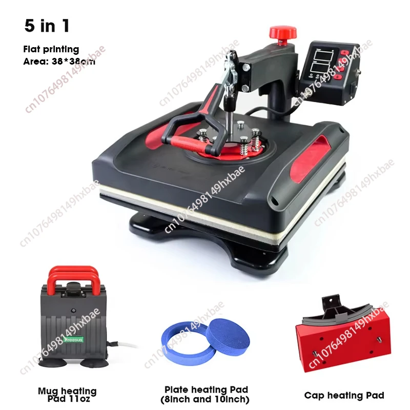 15*15 Inch Multifunctional T-shirt Thermal Sublimation Machine T-shirt Printing Machine  suitable for P8038-R220V5