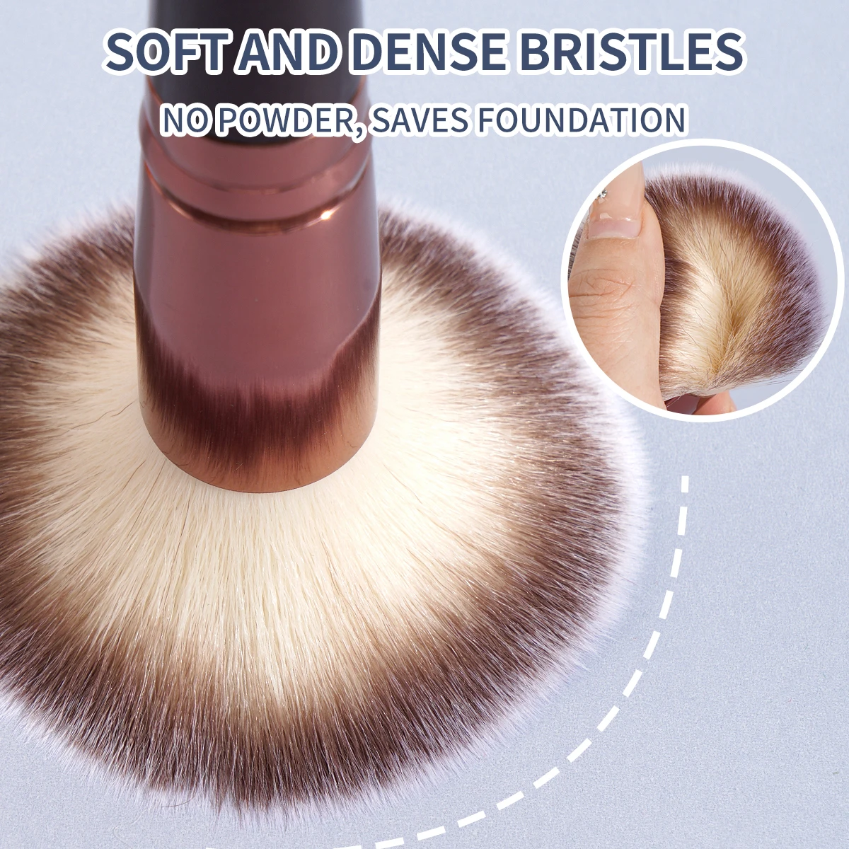 MAANGE 28PCs Makeup Brush Set Double Ended Foundation Brush Powder Concealer Blush Brush Face Eye Makeup Brushes Kit for Travel