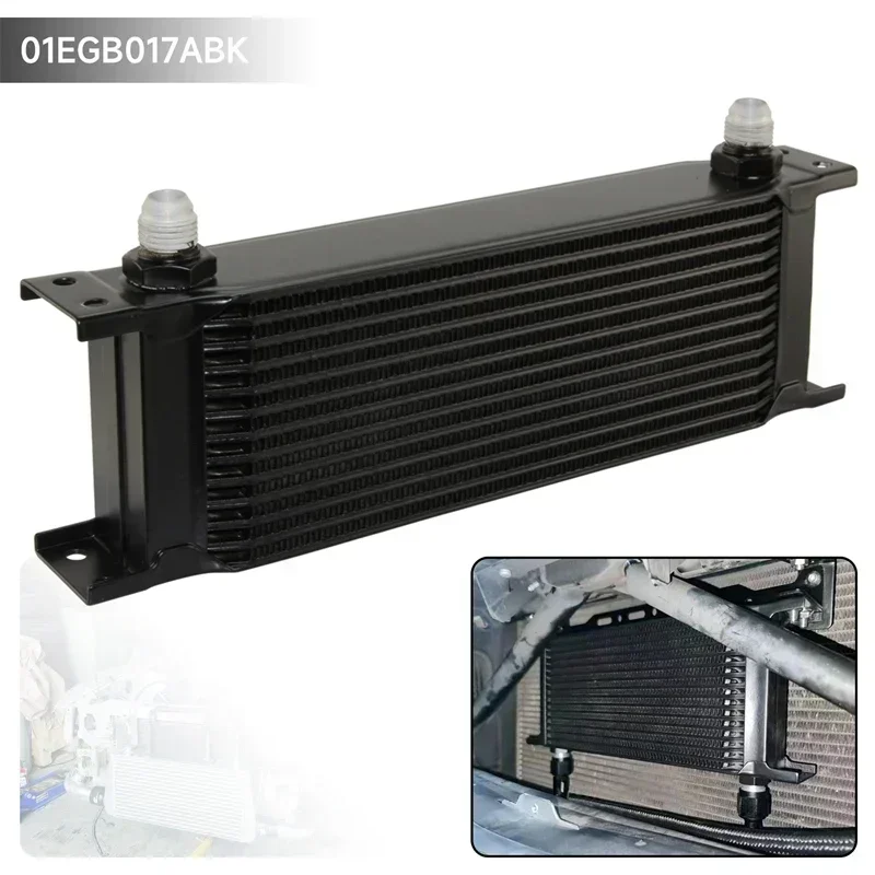 13 Row 248MM Oil Cooler 8AN 3/4