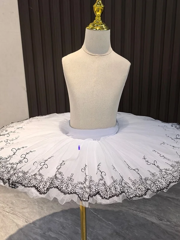 jupe-de-ballet-professionnelle-pour-enfants-et-adultes-jupe-mi-longue-en-filet-rigide-noir-et-blanc-a-cinq-couches-jupe-d'entrainement-jupe-tutu