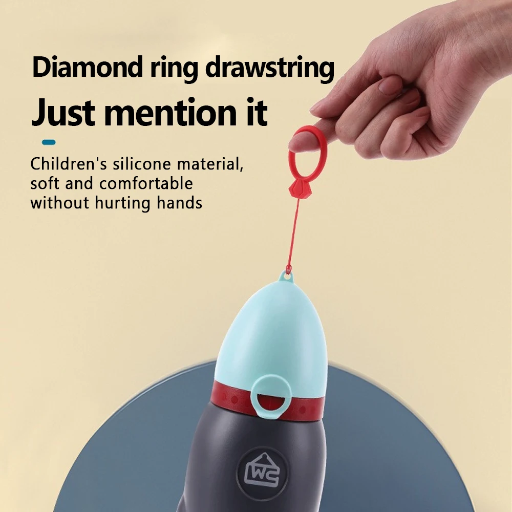 Children's Portable Rocket Urinal Potty Training Toilet for Boys Girls Travel Outdoor Camping Car Urine Bottle Kids Pee Tool view 4