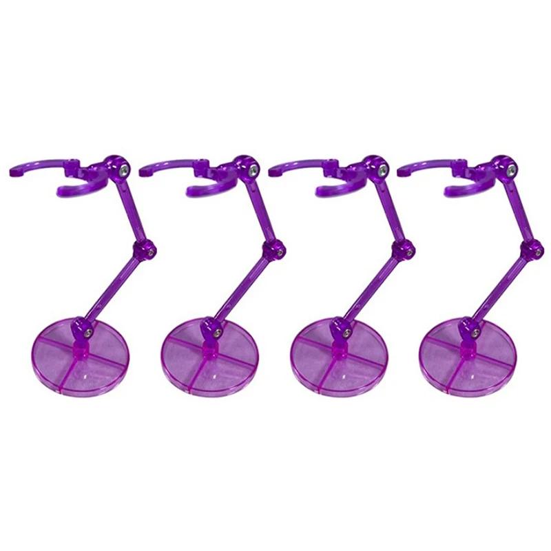 1Pc TransparentAction Figure Stand  Base Anime Figure Pedestal Support For SH Figuart Doll Model Display