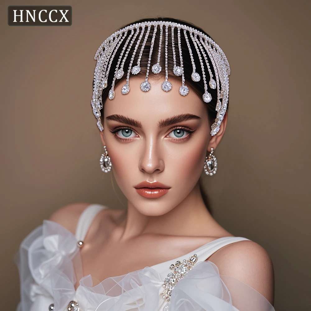 

YouLaPan Fashionable Bridal Wedding Rhinestone Headband Handmade Elegant Ladies Banquet Dancing Party Hair Accessories HP558