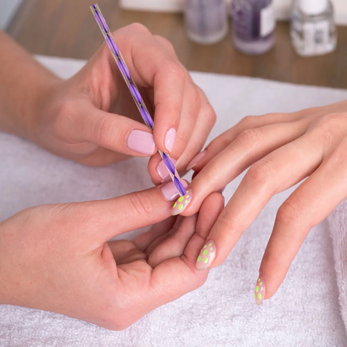 

8 pcs Dotting Tools Acrylic Dual-Ended Sticks For Nail Art Manicure Wax Pencil Rock Stone Painting Diy Craft Kit Nail Point