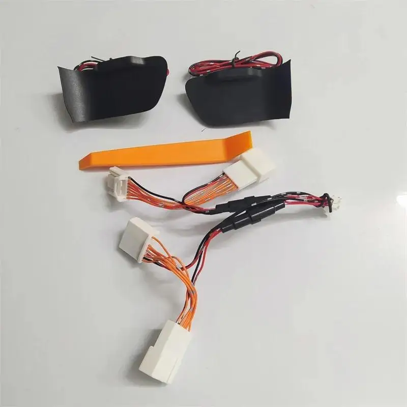 LED Interior Door Handle Ambient Light Kit 2PCS for Toyota Alphard Vellfire 30 Series 2015-2023