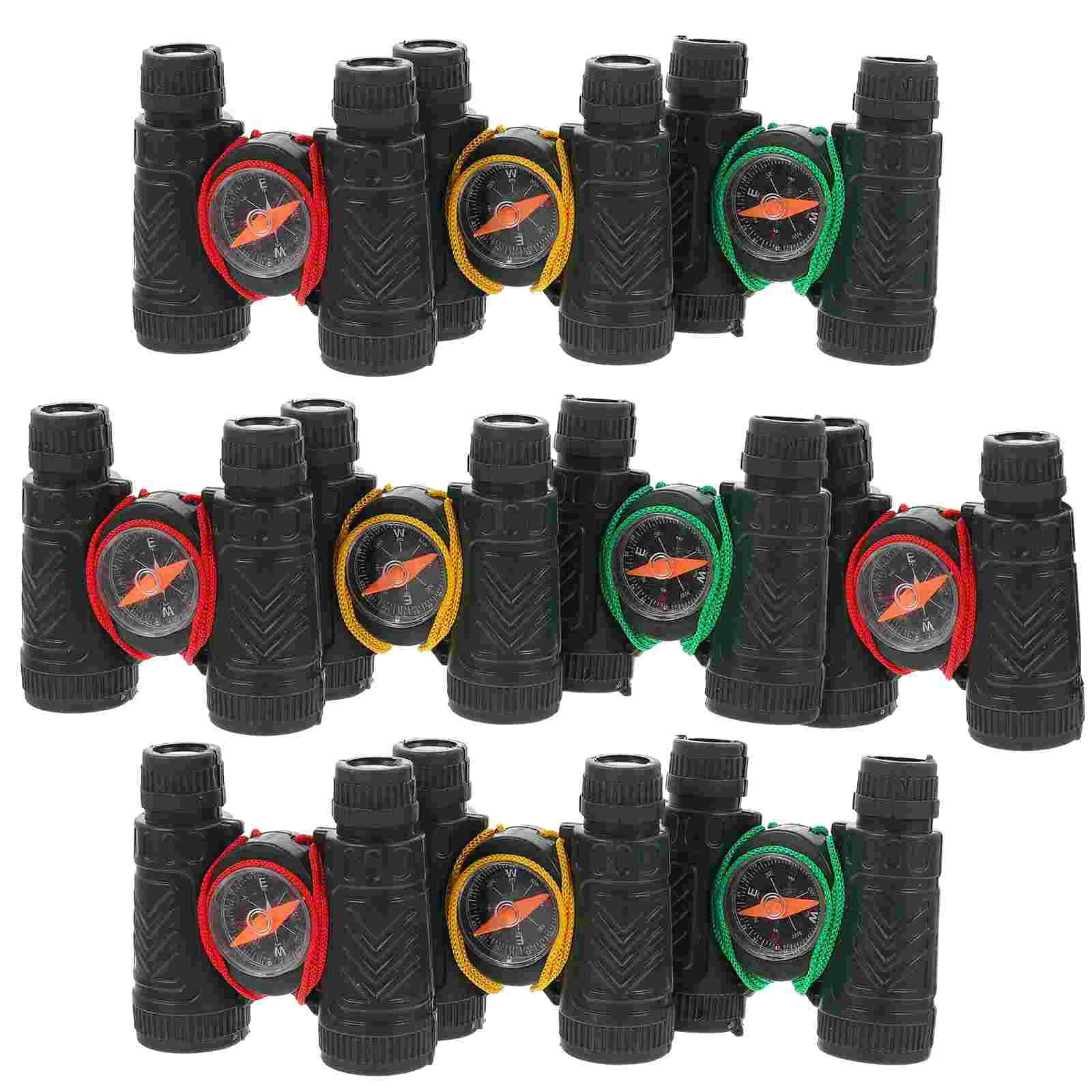 10 PCS Telescope Toy Camping Compass Children Mini Telescopes Outdoor Toys Kids Hiking