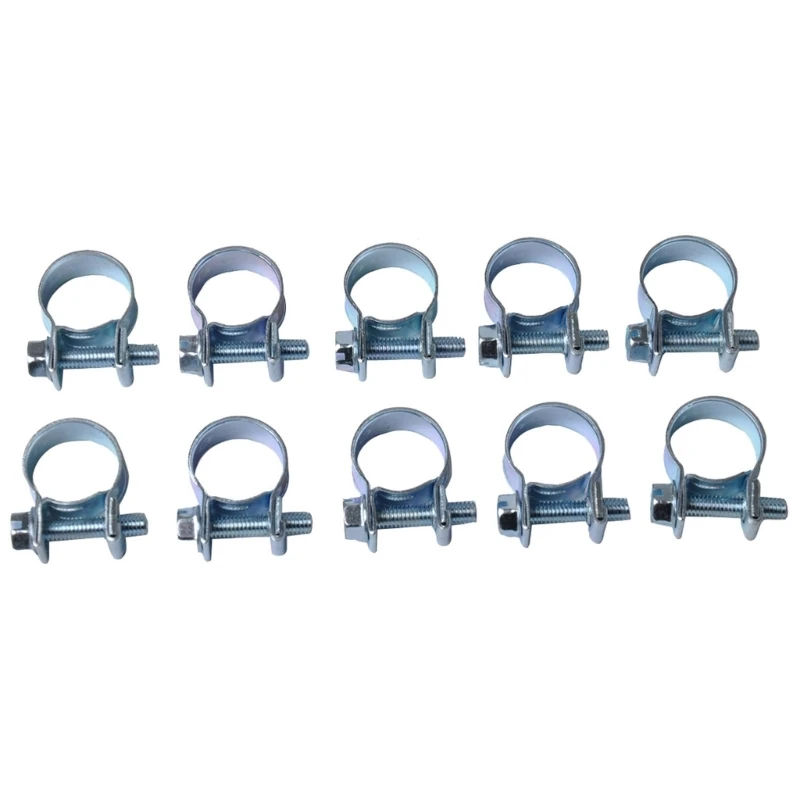 

30 PCs Rustproof Foil Hose Clip 3in 8in Diameter Plumbing Connectors for Secure Pipe Joining