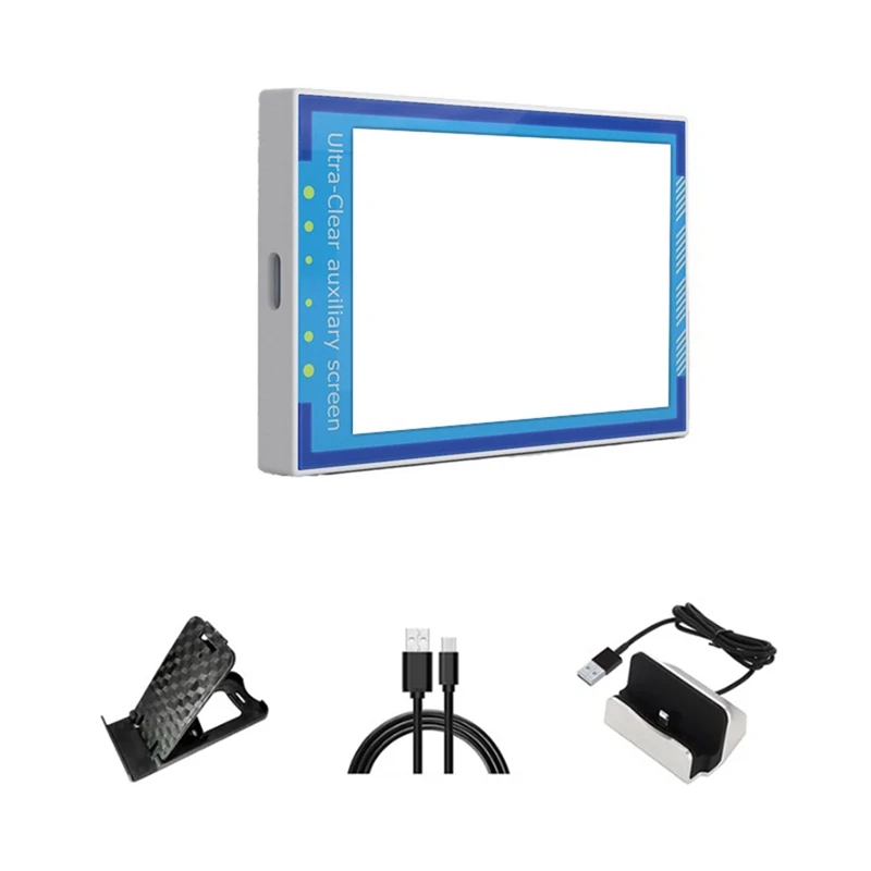 3.5-Inch IPS TYPE-C Secondary Screen Computer Secondary Screen Monitor For Computer CPU GPU RAM HDD No Use AIDA64