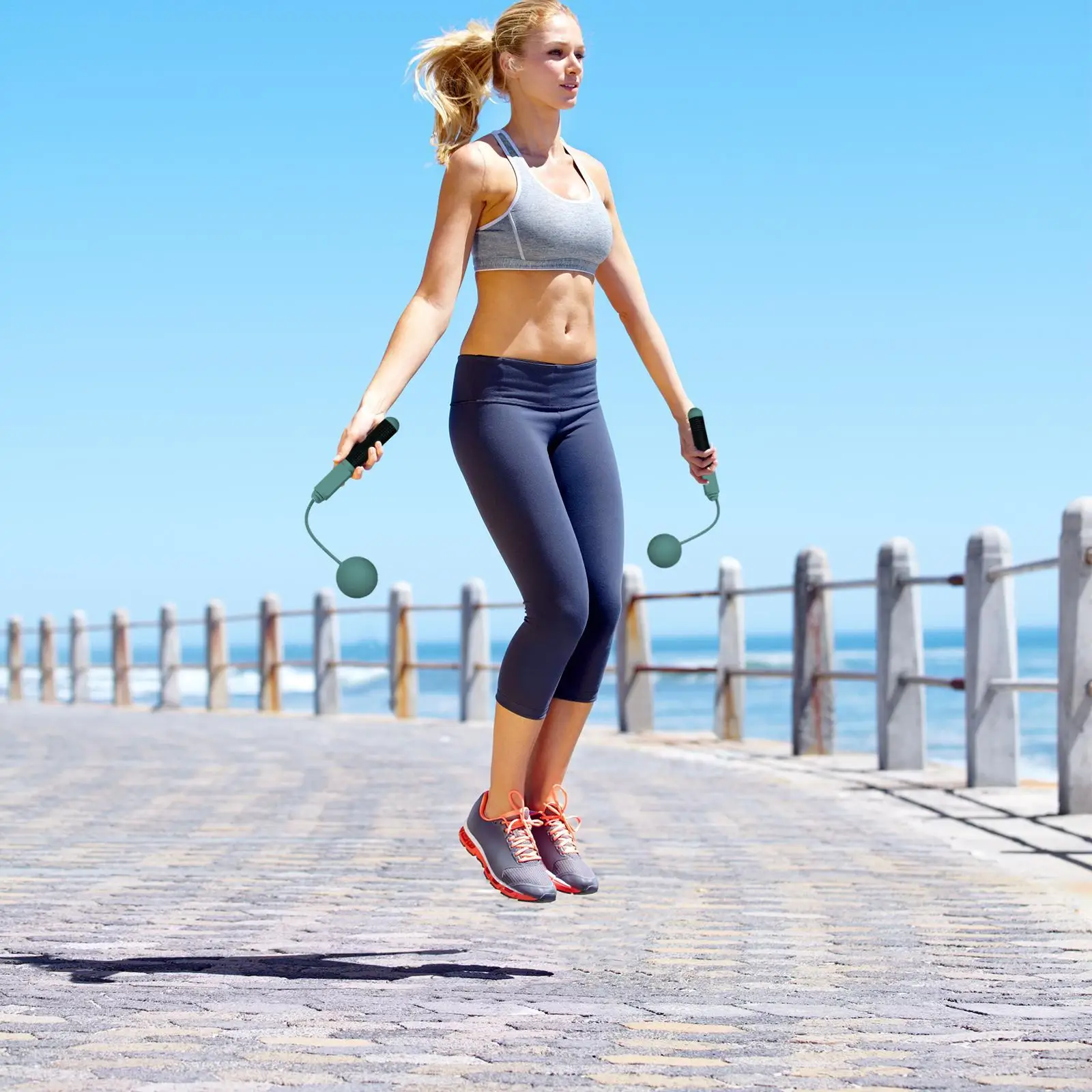 

Скакалка, портативное оборудование для прыжков со счетчиком, скакалки для фитнеса для мужчин, женщин, детей, домашний спорт, упражнения на открытом воздухе