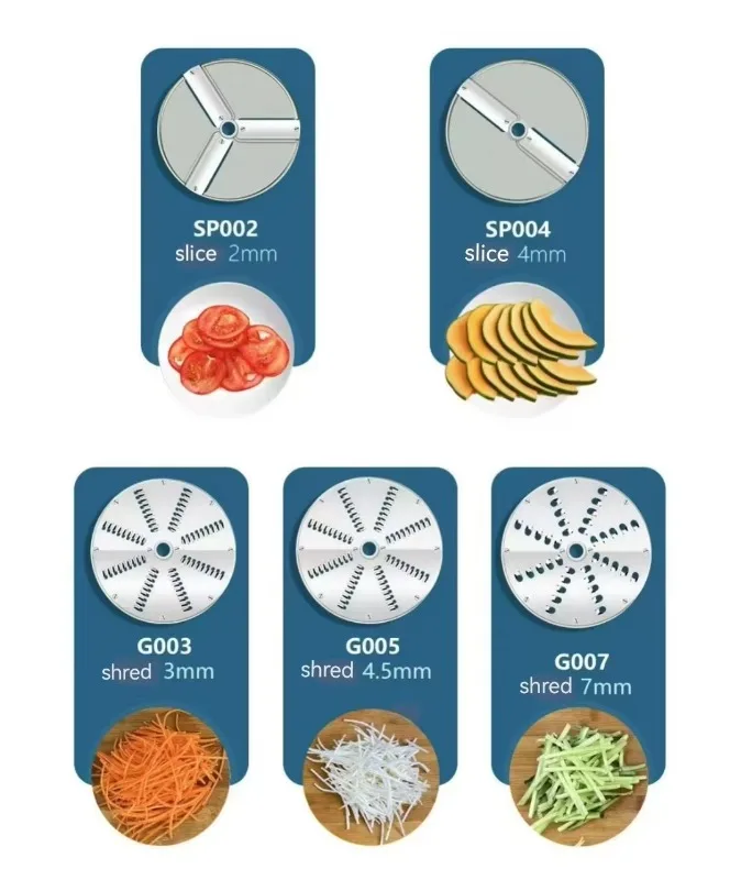 Fatiador comercial de vegetais, cafeteria, cozinha de hotel, fatiador de vegetais e batata, fatiador, cortador de cubos
