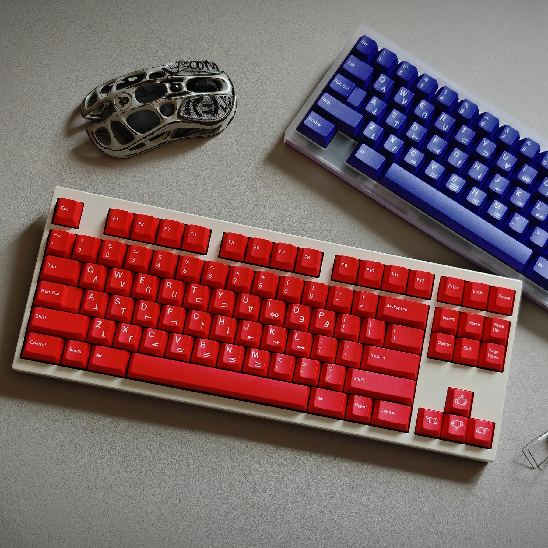 

Original PBT five-sided sublimation keycap mechanical keyboard customized full set