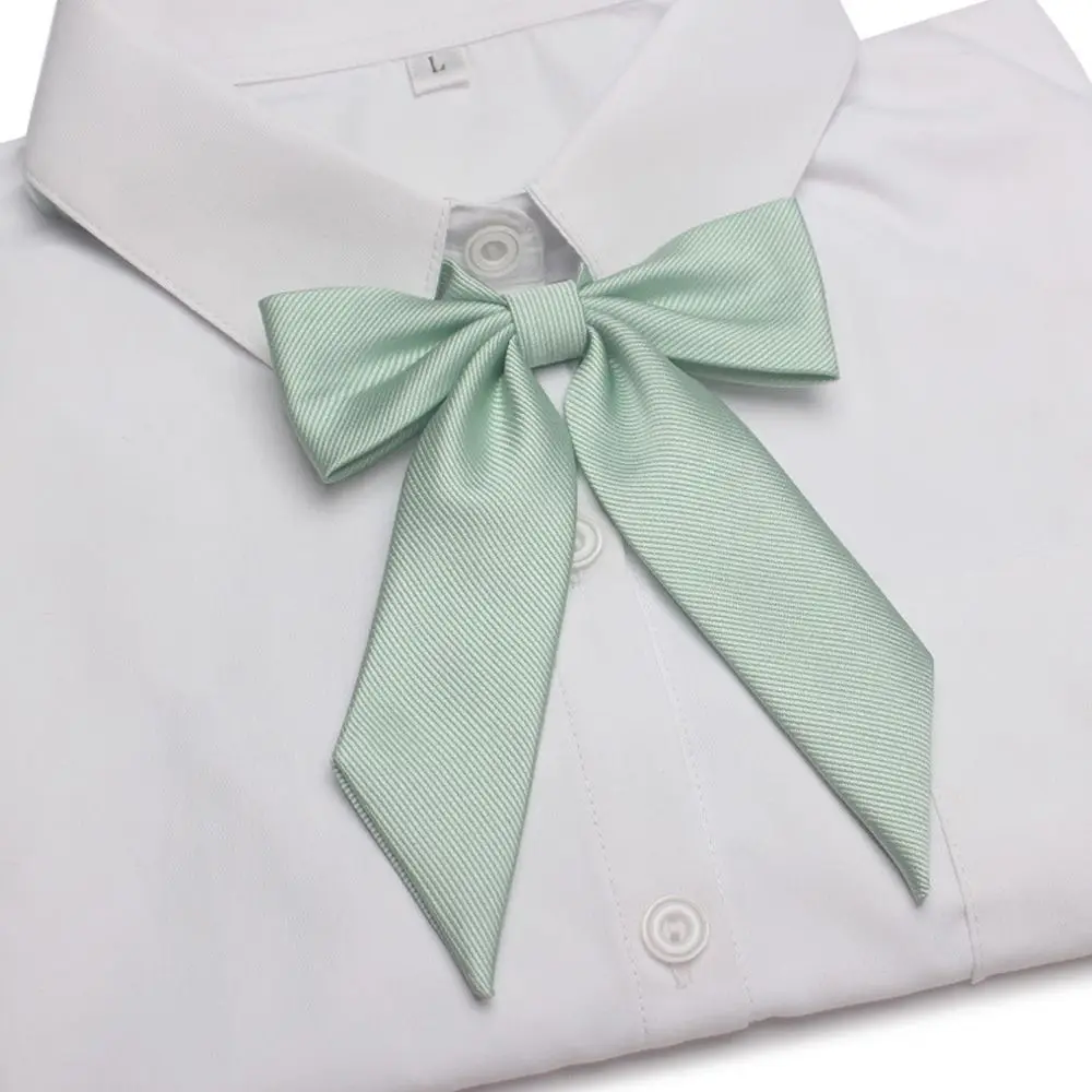 

Temperament Solid Butterfly Business Twill Weave Wedding Korean Style Cravat Women Bow Tie Necktie Students Bow Tie