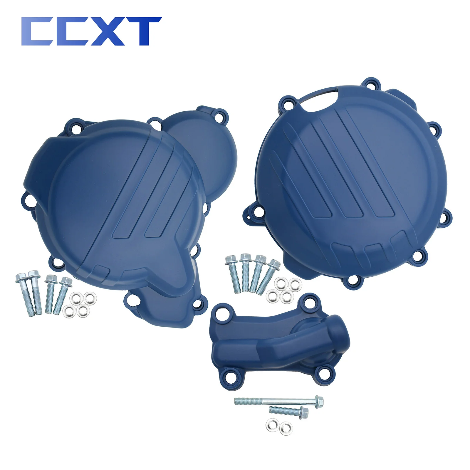 Husqvarna tc tx 250 300 2017用のプラスチック製イグニッションガードキット,およびハウジングプロテクター,ktm sx xc exc xcw tpi 2018 2019