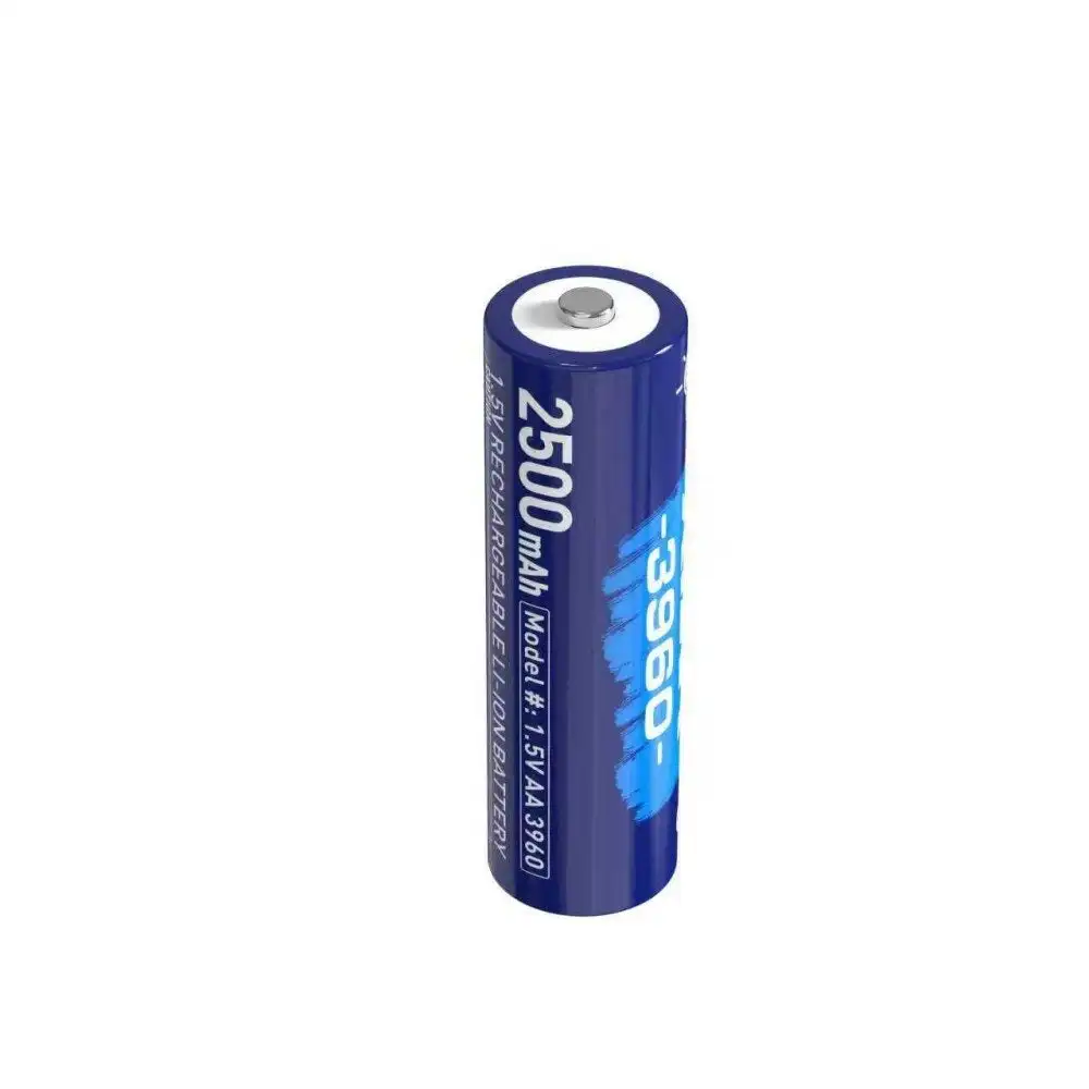 Xtar 1.5V AA 3960 Rechargeable Li-ion Battery 2500mah Batteries for Trail Camera Game Controller Lithium Bateria Cell