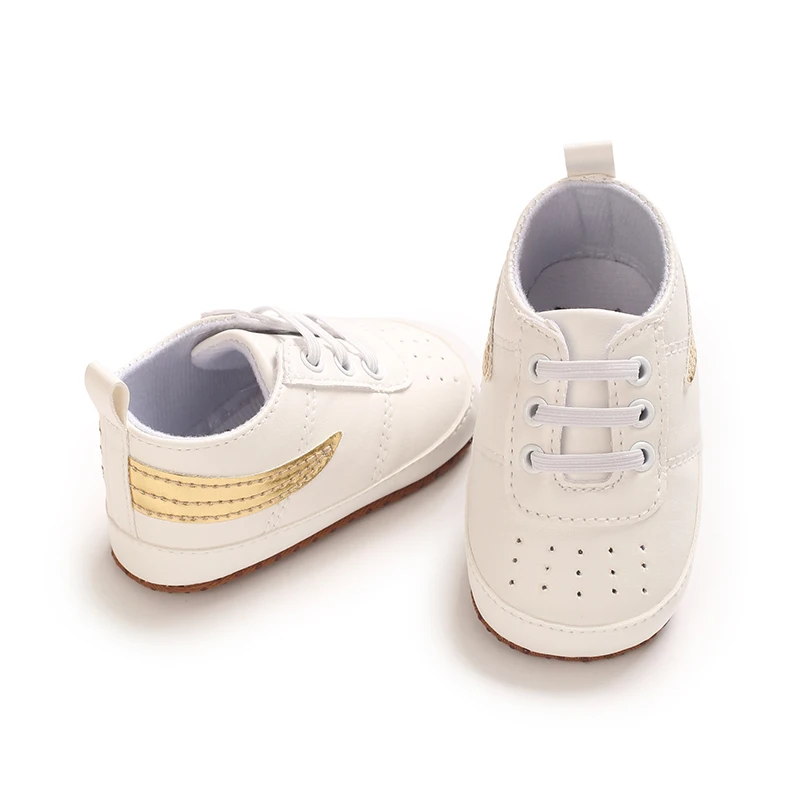 Baby-Sneaker mit weicher Sohle, Neugeborenen-Laufschuhe, rutschfeste PU-Leder-Freizeitschuhe für Kleinkinder von 0-18 Monaten, für Jungen und Mädchen. – Detail 25