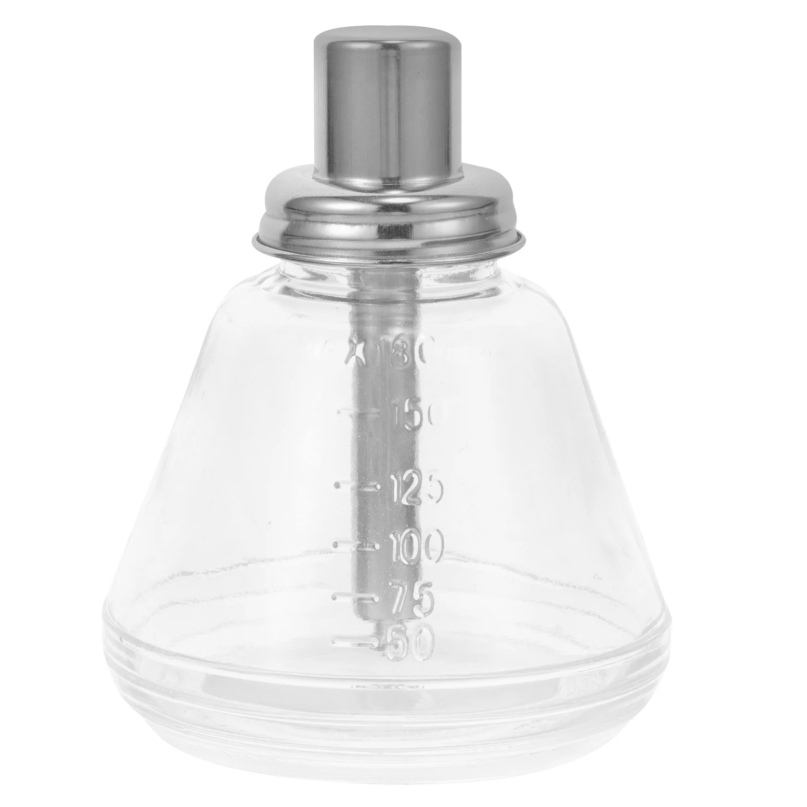 Bottiglia di stampa ricaricabile Contenitore di stoccaggio da viaggio per dispenser di liquidi per manicure portatile a tenuta stagna