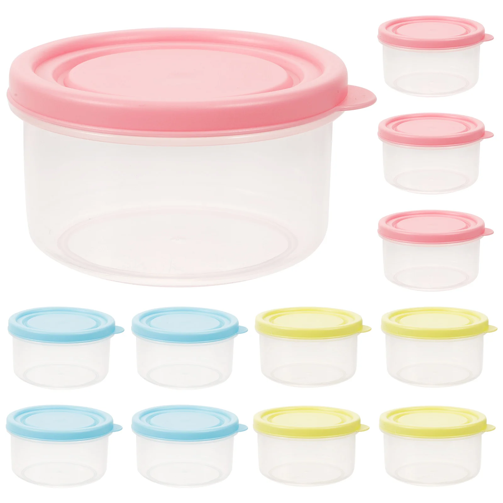 

Leak-proof Freezing Container Craft Containers Freezer Boxes Storage with Lids for Organizing Soup Food Cases Safe