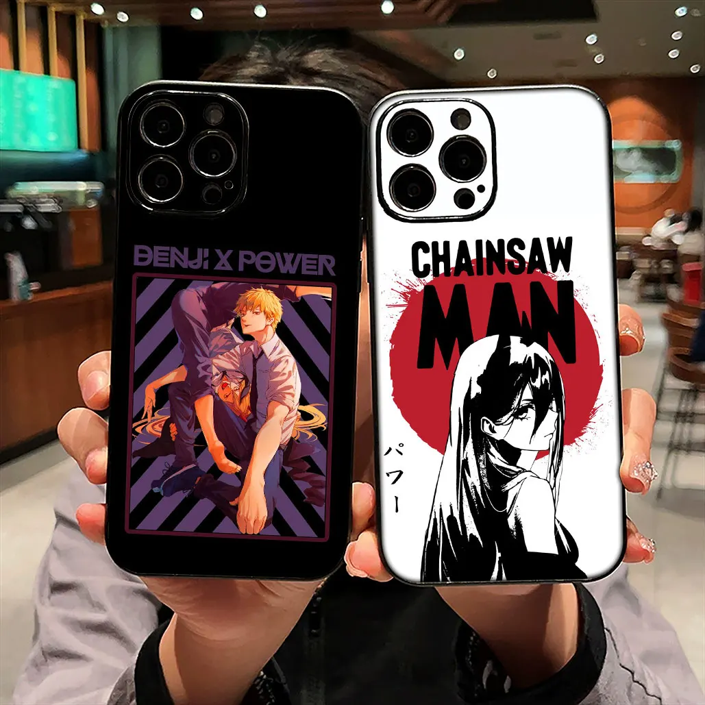 حافظة لهاتف سامسونج جالاكسي A55 A56 A25 A36 A54 S8 S9 S21 S20 FE A53 A13 A12 A14 A71 A51 تاتسوكي فوجيموتو ماكيما بالمنشار رجل جير #6