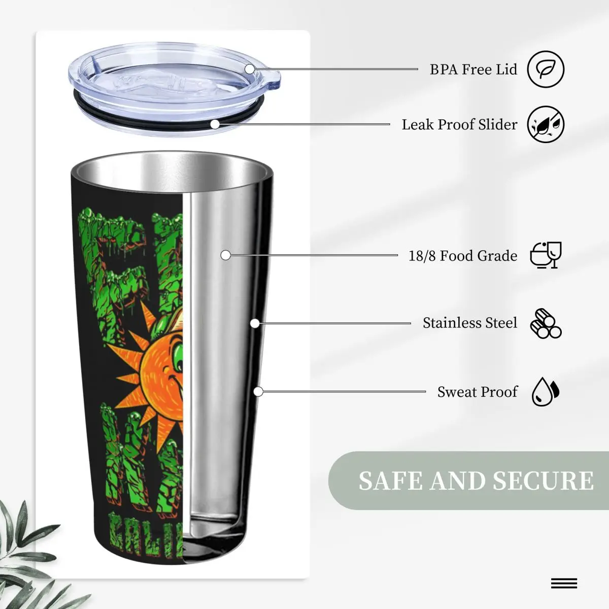 Colombian Rapper Feid Ferxxo Stainless Steel Tumbler Tour Poster Mugs Cup Coffee Mug Keep Heat Hot Drinks Milk Tea Water Bottle