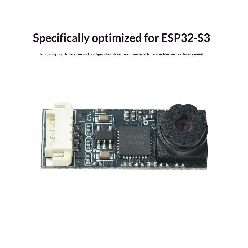 Type-C Mini Camera Module 1280*720P 65° Angle Compatible with ESP32-S3 Development Board 3D Printing Accessory Projects