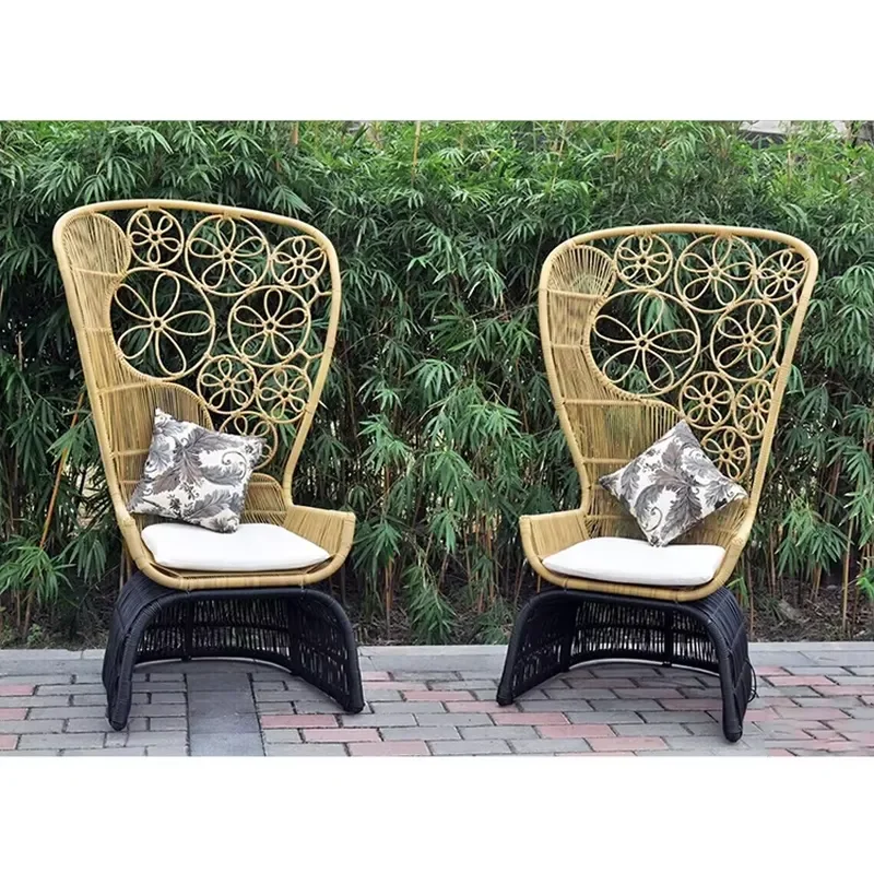 Custom Outdoor Garden Furniture Leisure High Back Chair