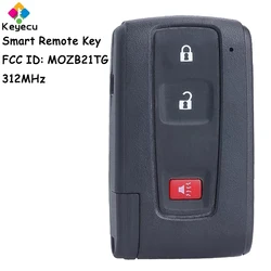 KEYECU Smart Remote Control chiave per auto con 3 pulsanti 312MHz per Toyota Prius 2004 2005 2006 2007 2008 2009 Fob FCC ID: MOZB21TG