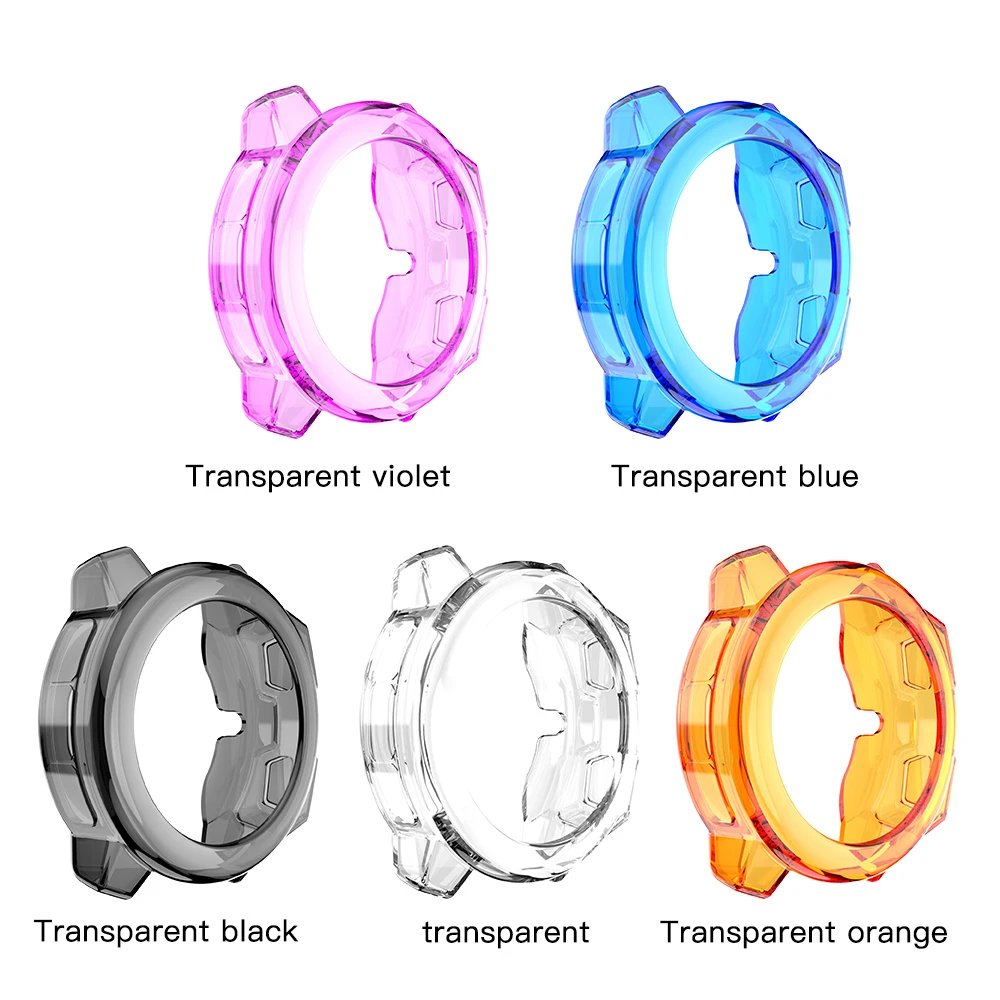 Estojo protetor para Garmin Instinct, relógio inteligente, TPU Shell, tampa do relógio de substituição, acessórios do relógio inteligente