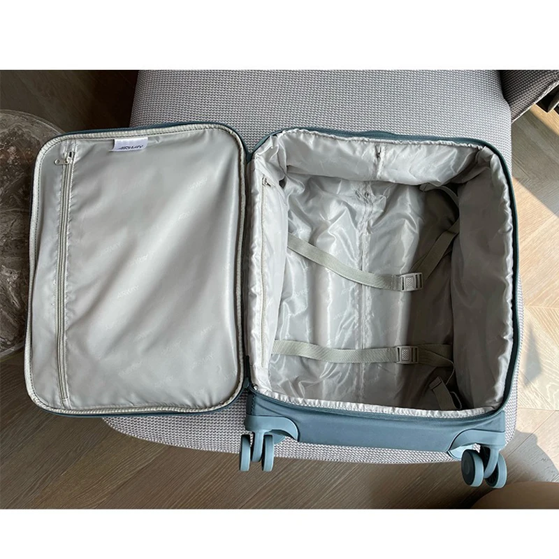 Maleta de tela Oxford ultraligera, Maleta de viaje de 20/24/26 pulgadas, con ruedas universales silenciosas, impermeable, para equipaje, novedad de