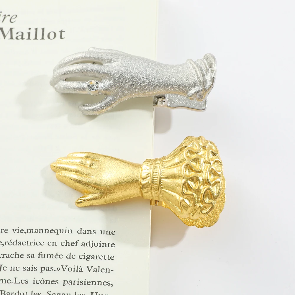 1pc Large Ladies Vintage Bookmarks Metal Book Mark Beauty Collection Reading Markers Page Clips Girl Gift Book Clips