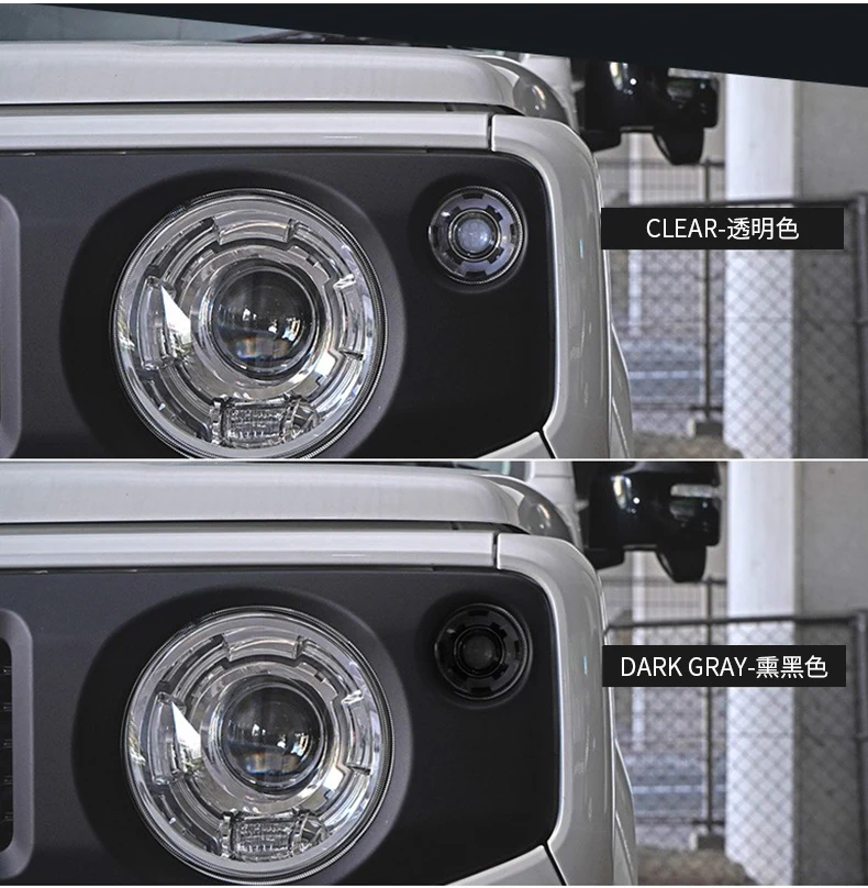 car styling headlamp Jimny headlight 2018~2022y car accessories Full LED head lamp Jimny taillight daytime light