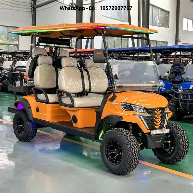New Club Car Electric Golf Cart 6 Seater High Performance Golf Buggy Cheap Price