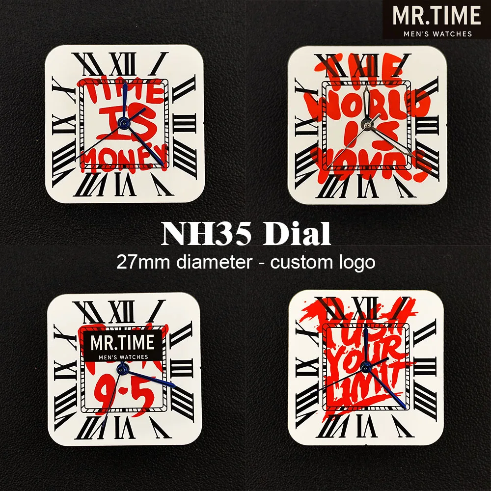 NH35 Square Dial 9.…