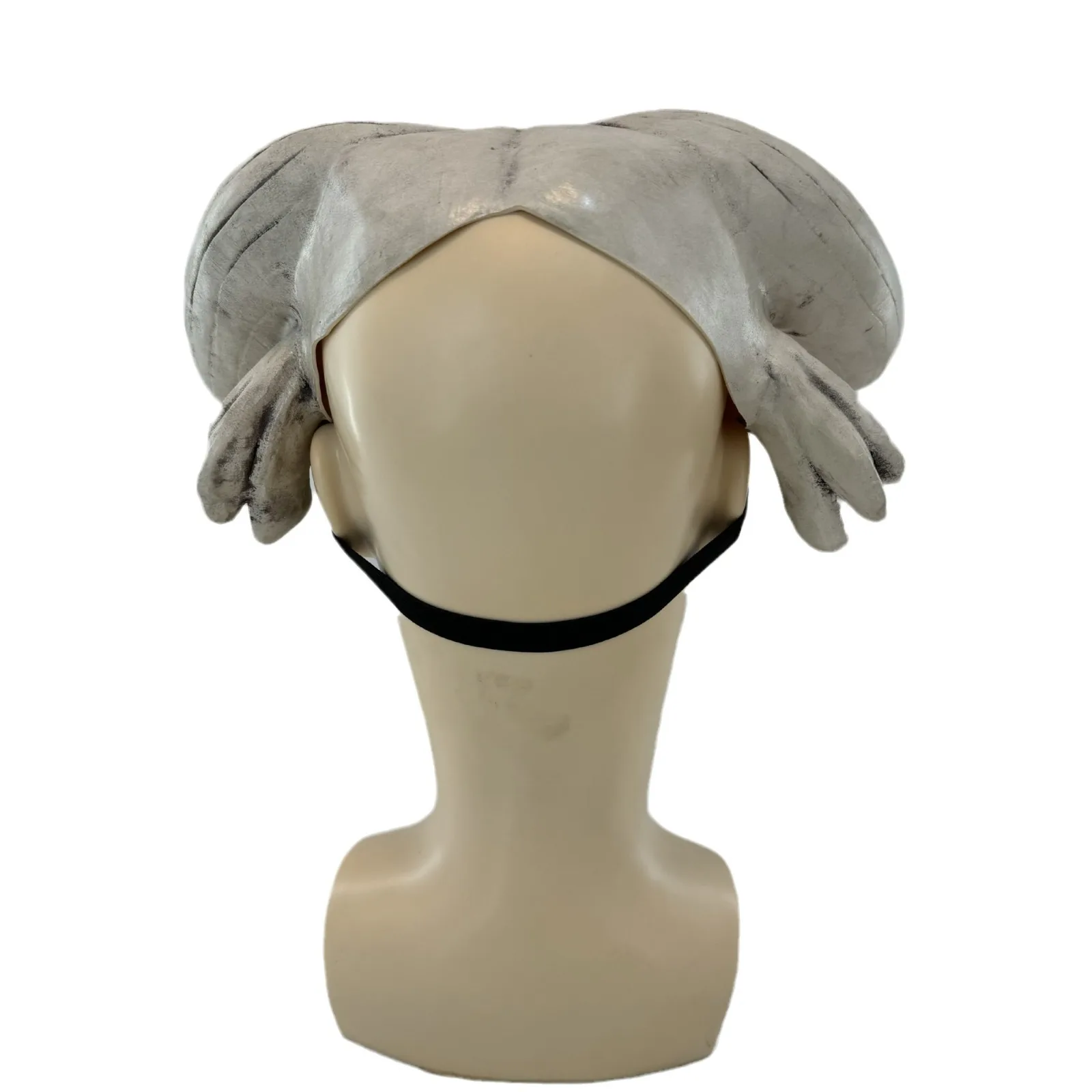 Ziegenschädelmaske mit großen, geschwungenen Hörnern, Latex-Tierknochenmaske, Halloween-Cosplay-Kostüm-Kopfmaske für Partys und Verkleidungen. – Detail 5