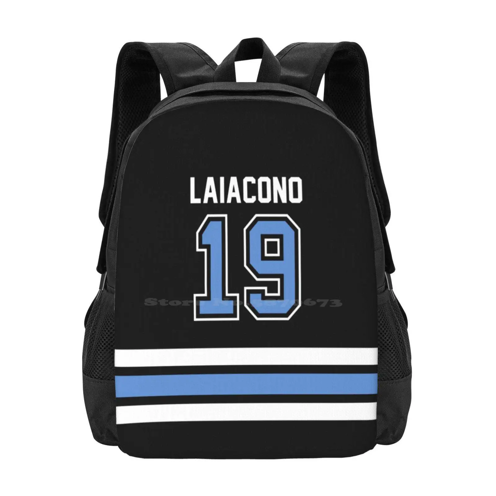 

#19 Laiacono Balck Hot Sale Schoolbag Backpack Fashion Bags