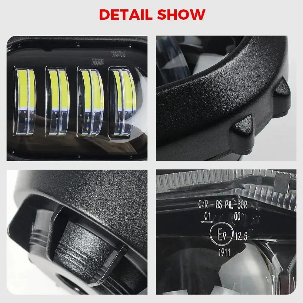 E9 mark Motorcycle LED Headlights for BMW F650GS F700GS F800GS F800R ADV GS F800 R IP68 Lamp Head Lights Assembly 2008-2018 view 3