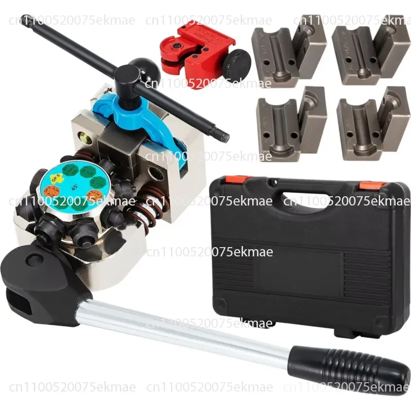 45 degree single and double bubble flaring brake line flaring tool, suitable for 3/16 inch, 1/4 inch, 5/16 inch, 3/8 inch