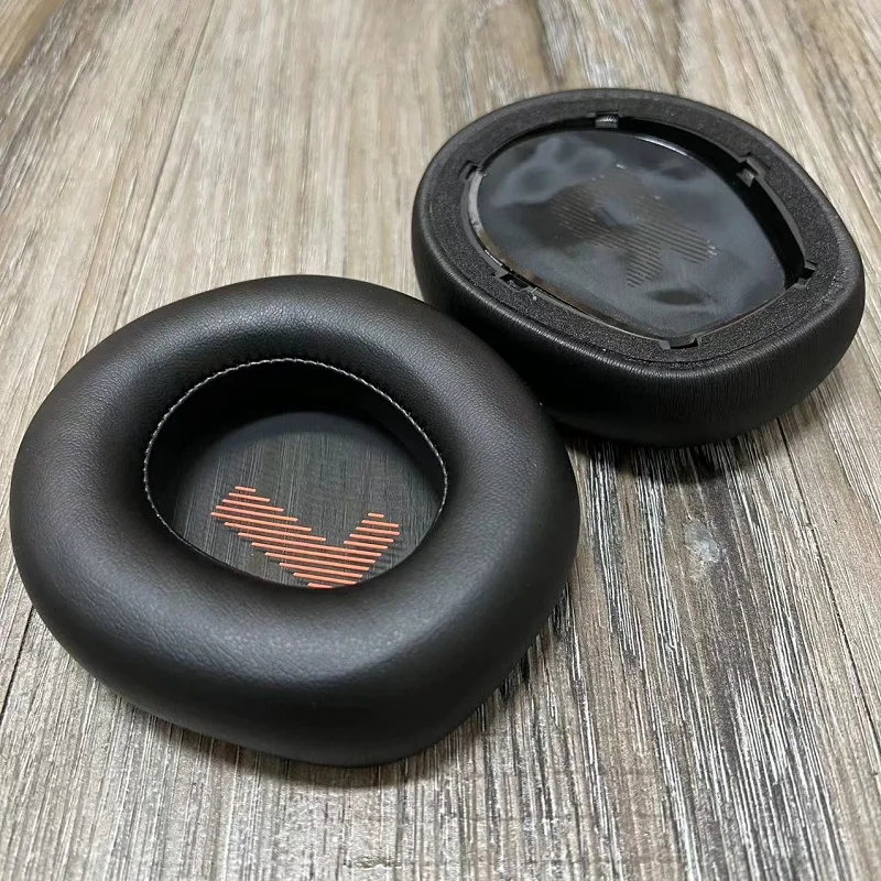 بطانة للأذن الأصلية ل JBL Quantum 910 سماعة الألعاب استبدال Q910 غطاء للأذن غطاء للأذنين وسائد للأذن وسادة عقال